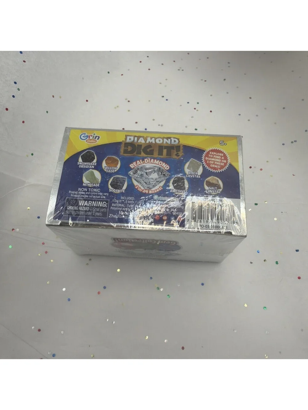 Grin Studios Diamond Dig It! Gem Collection Box Sealed NEW